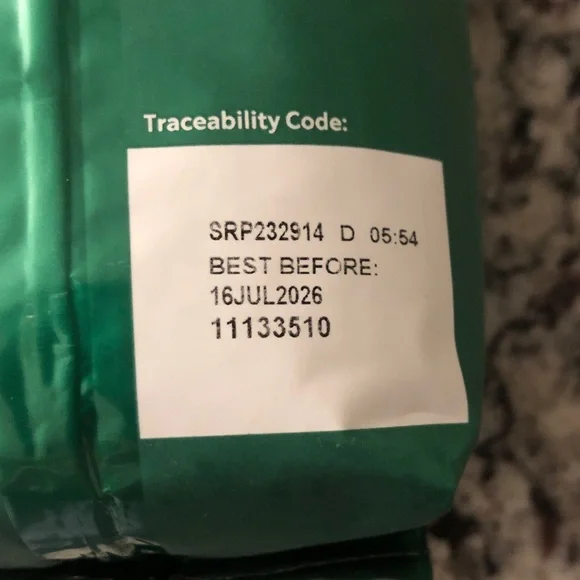 Starbucks 1971 Roast Coffee Beans- Green packaging BB July 2026 Sealed - Picture 2 of 3